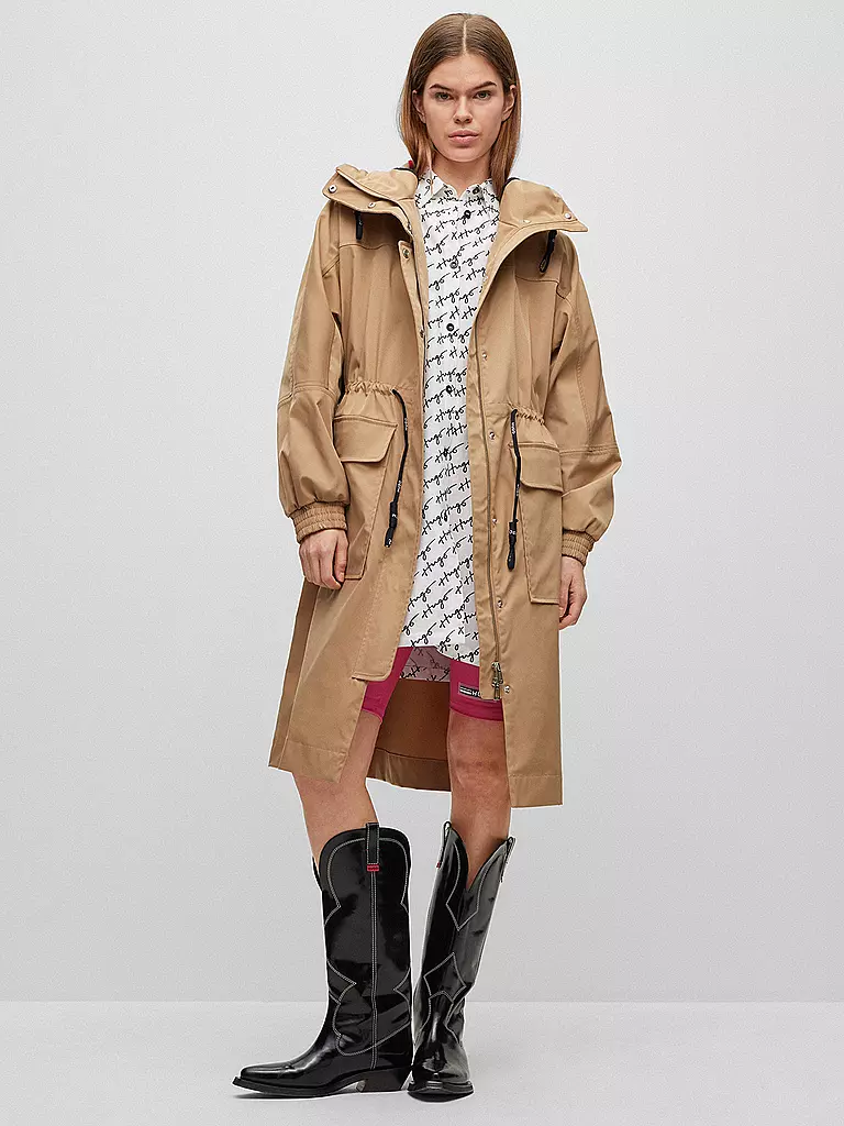 HUGO | Parka FIORENZA | beige