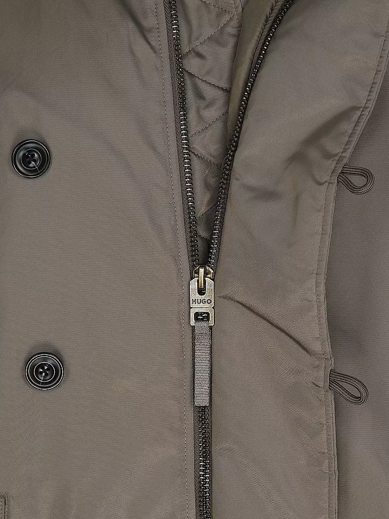 HUGO | Parka MAKARO | grau