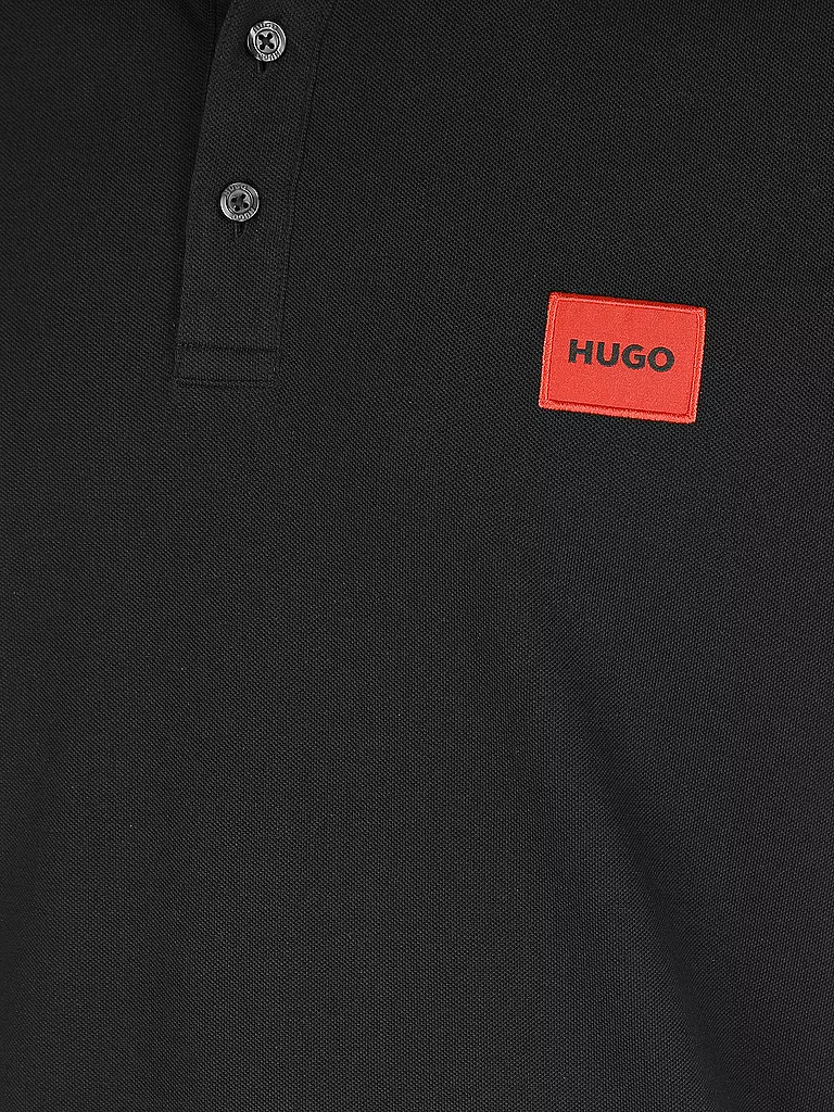 HUGO | Poloshirt Deresino Slim Fit | schwarz