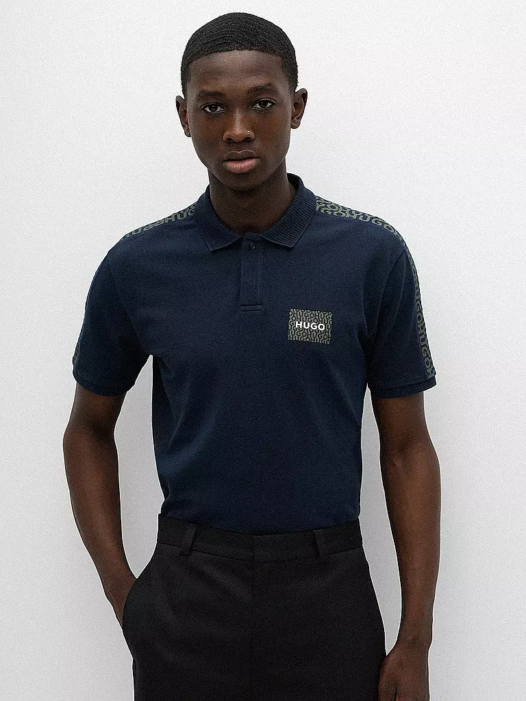 HUGO | Poloshirt | blau