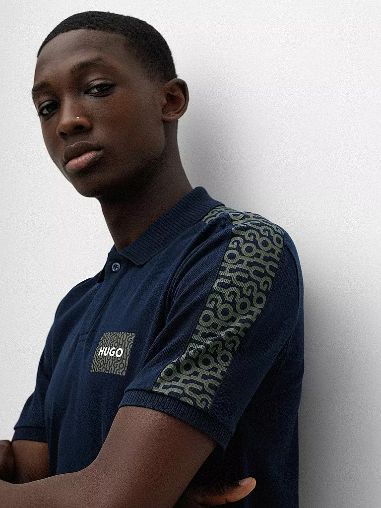 HUGO | Poloshirt | blau