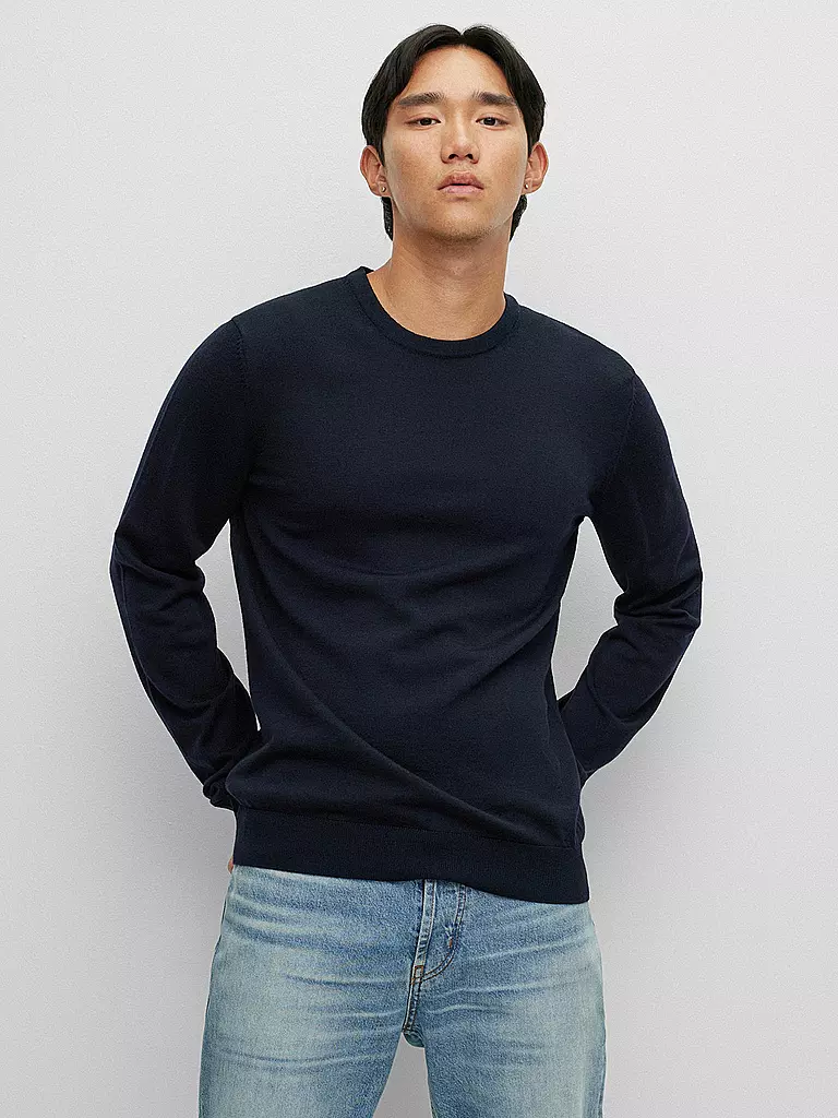 HUGO | Pullover CERDIC | blau