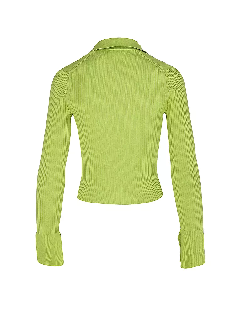 HUGO | Pullover Cropped Fit SHARRENO | grün