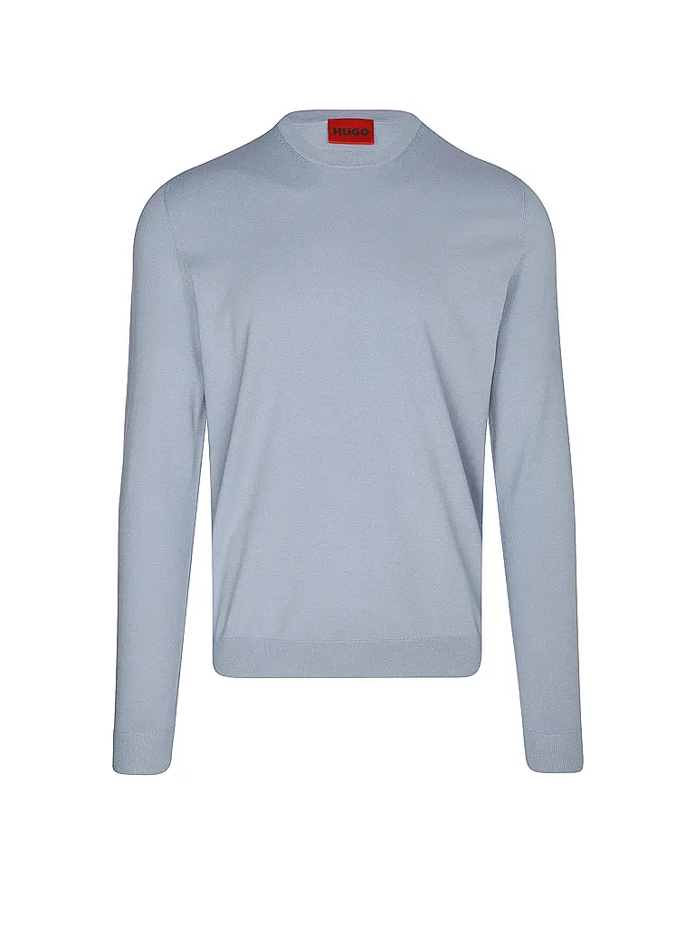 HUGO | Pullover SAN CODY | Hellblau