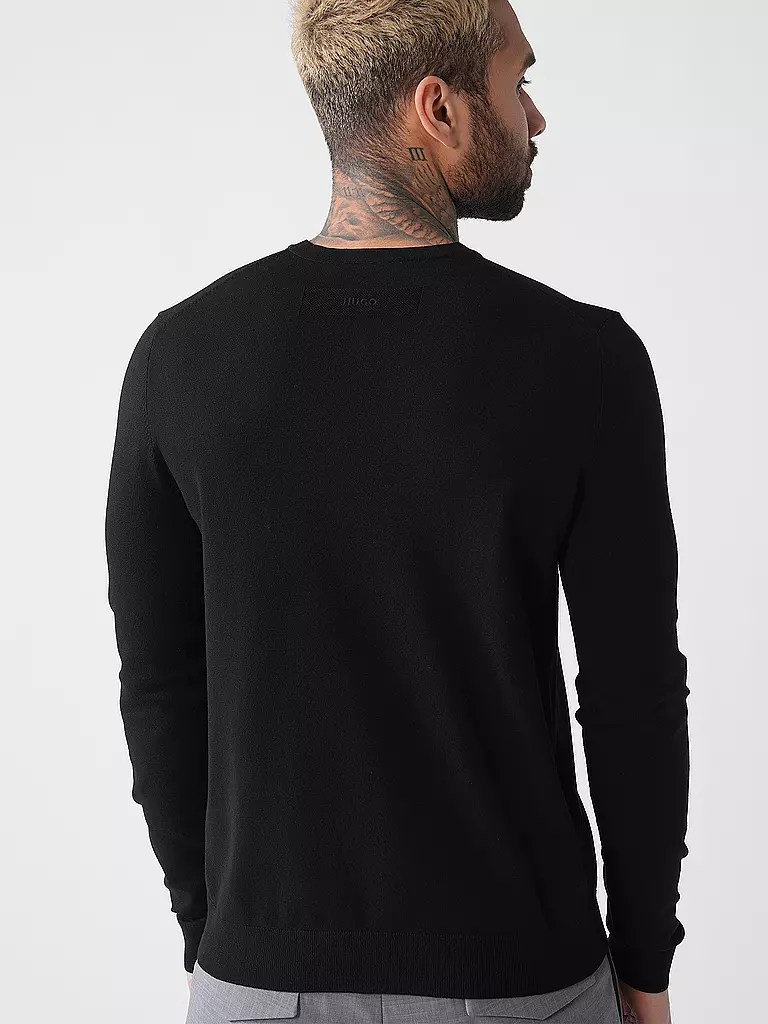 HUGO | Pullover SAN CODY | grau