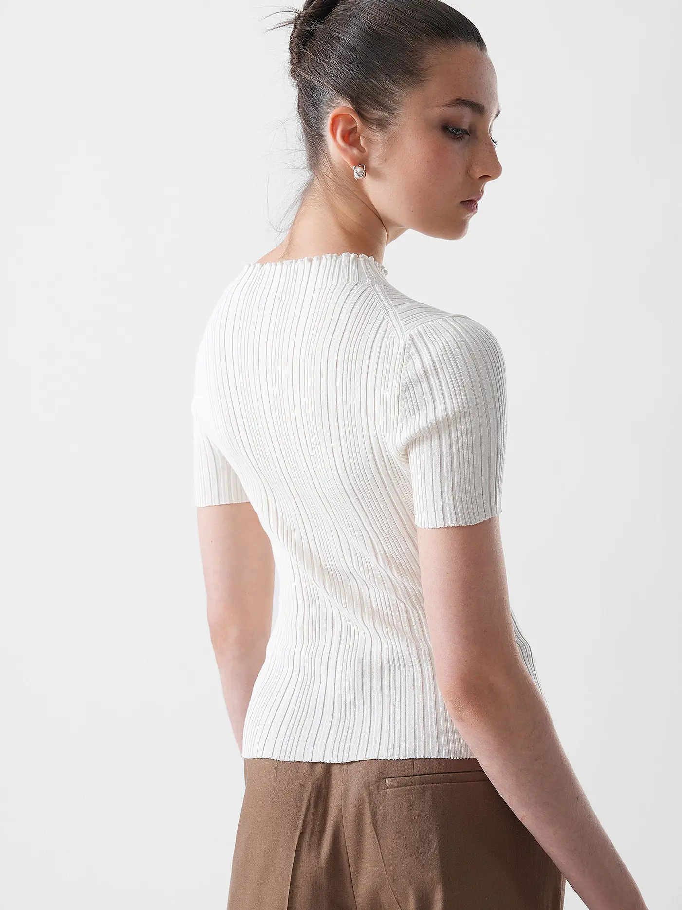 HUGO | Pullover SARPHAPILK | creme