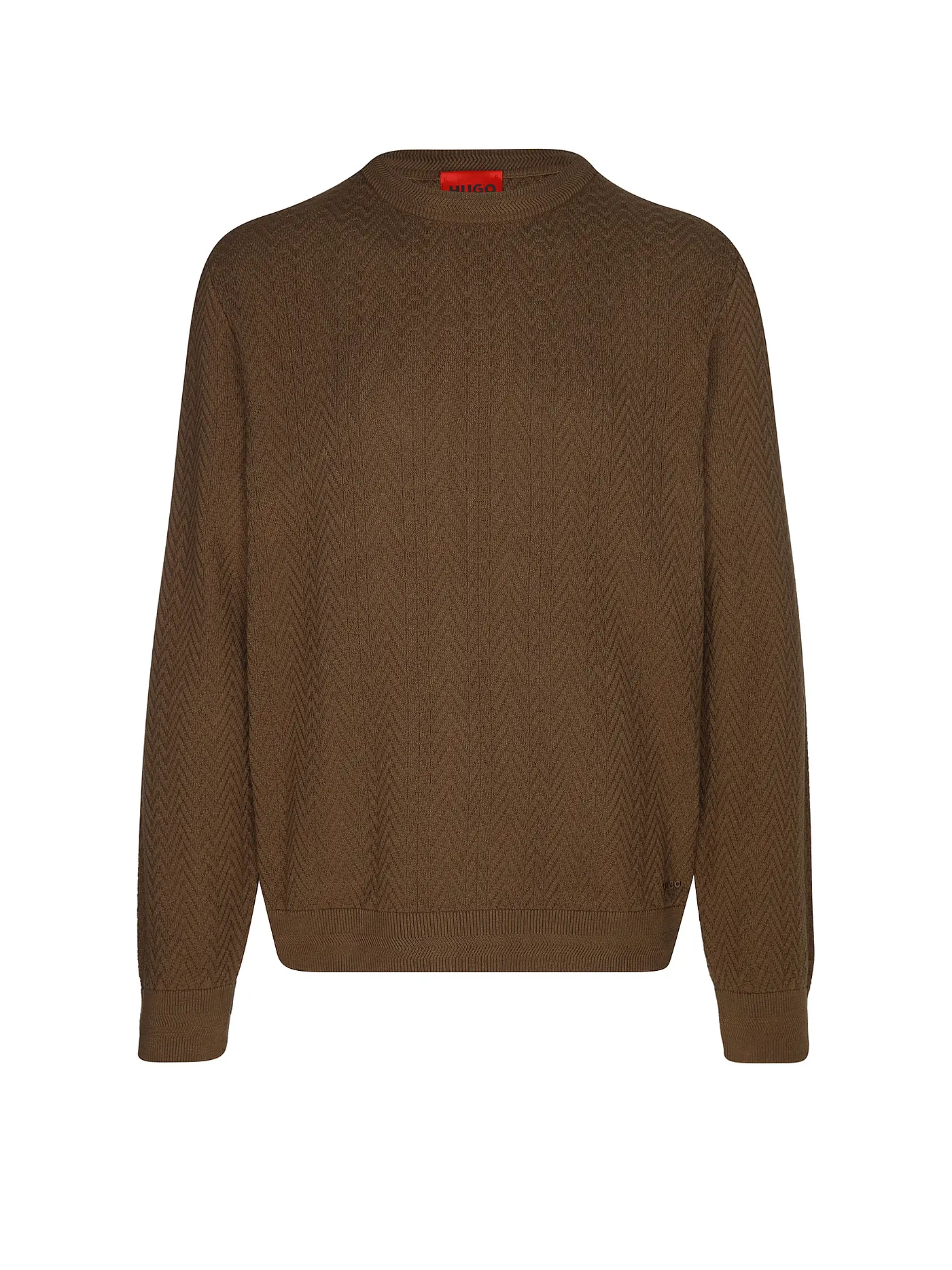 HUGO | Pullover SIMO | braun