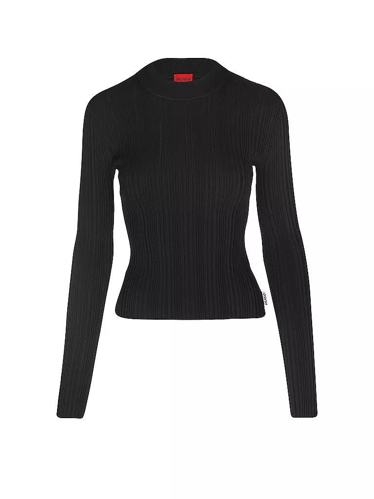 HUGO | Pullover Slim Fit SARPHAMMY | schwarz