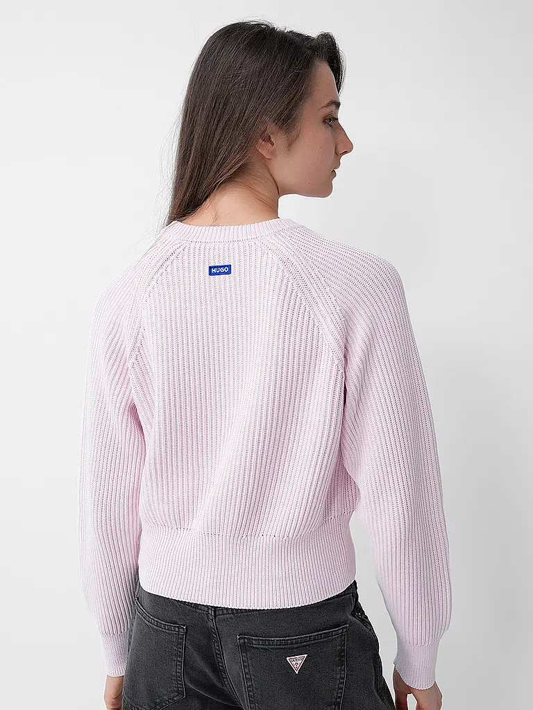 HUGO | Pullover SLIPER_B | rosa