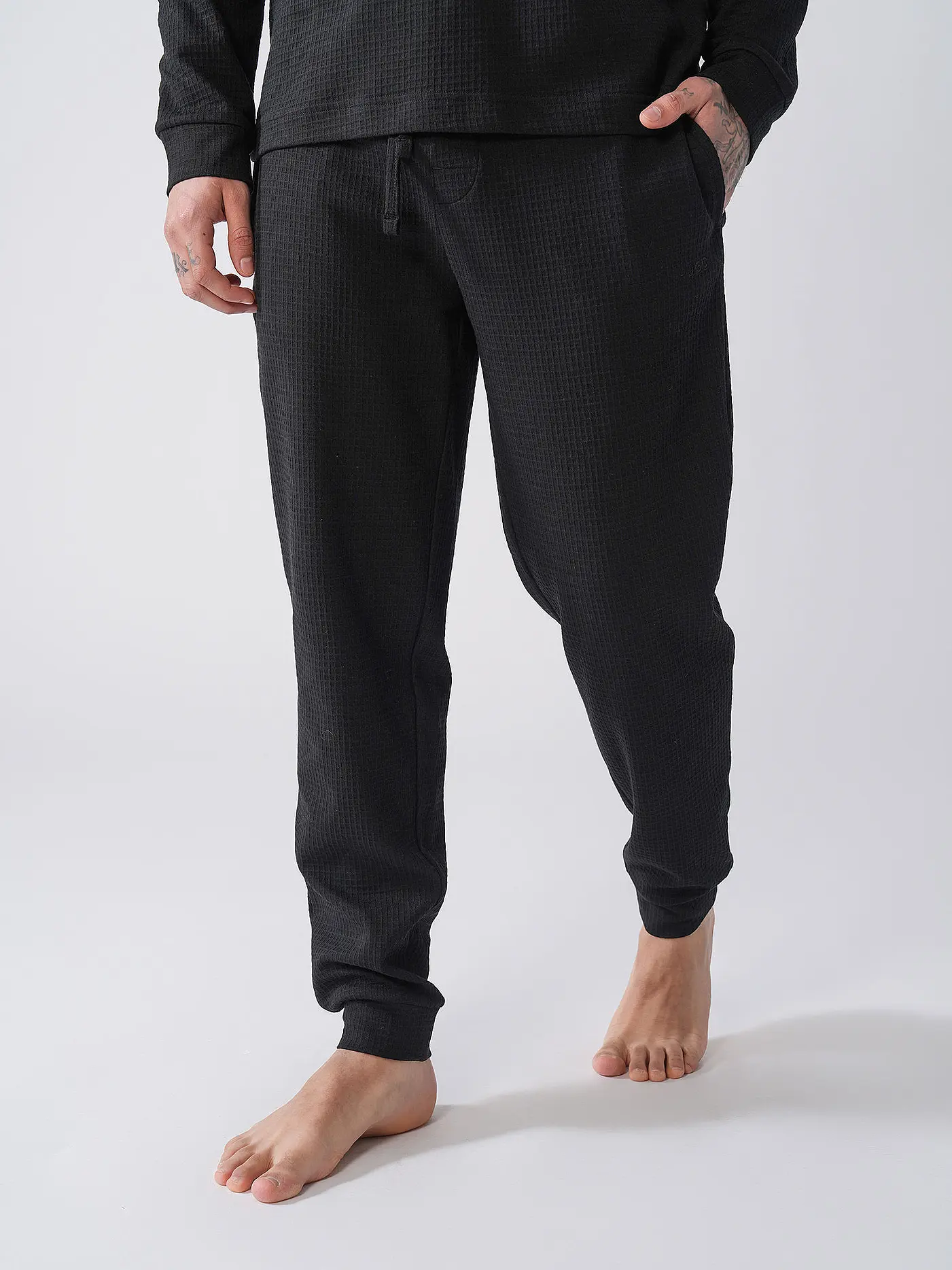 HUGO | Pyjamahose AUSTIN | schwarz