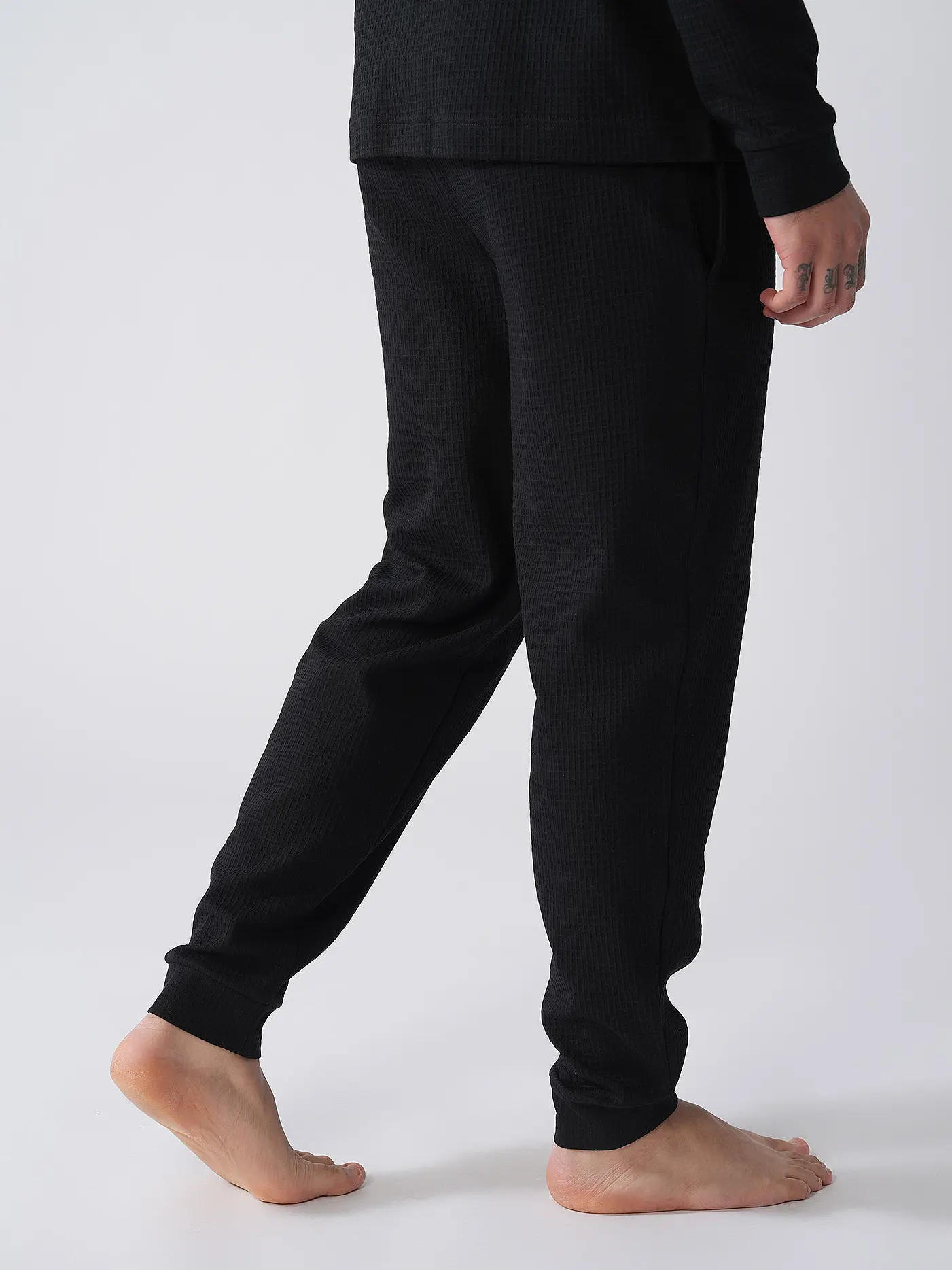 HUGO | Pyjamahose AUSTIN | schwarz