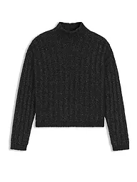 HUGO | Rollkragenpullover SAFINEYNY | schwarz