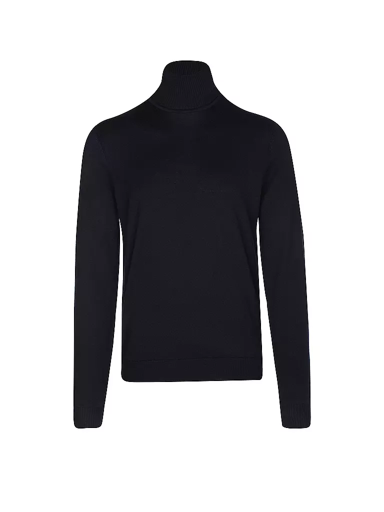 HUGO | Rollkragenpullover SAN THOMAS | blau