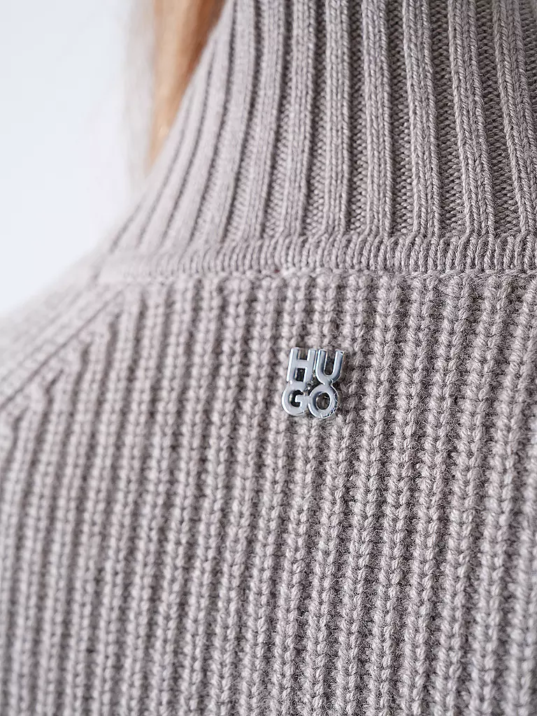HUGO | Rollkragenpullover SORELLASIO | weiss