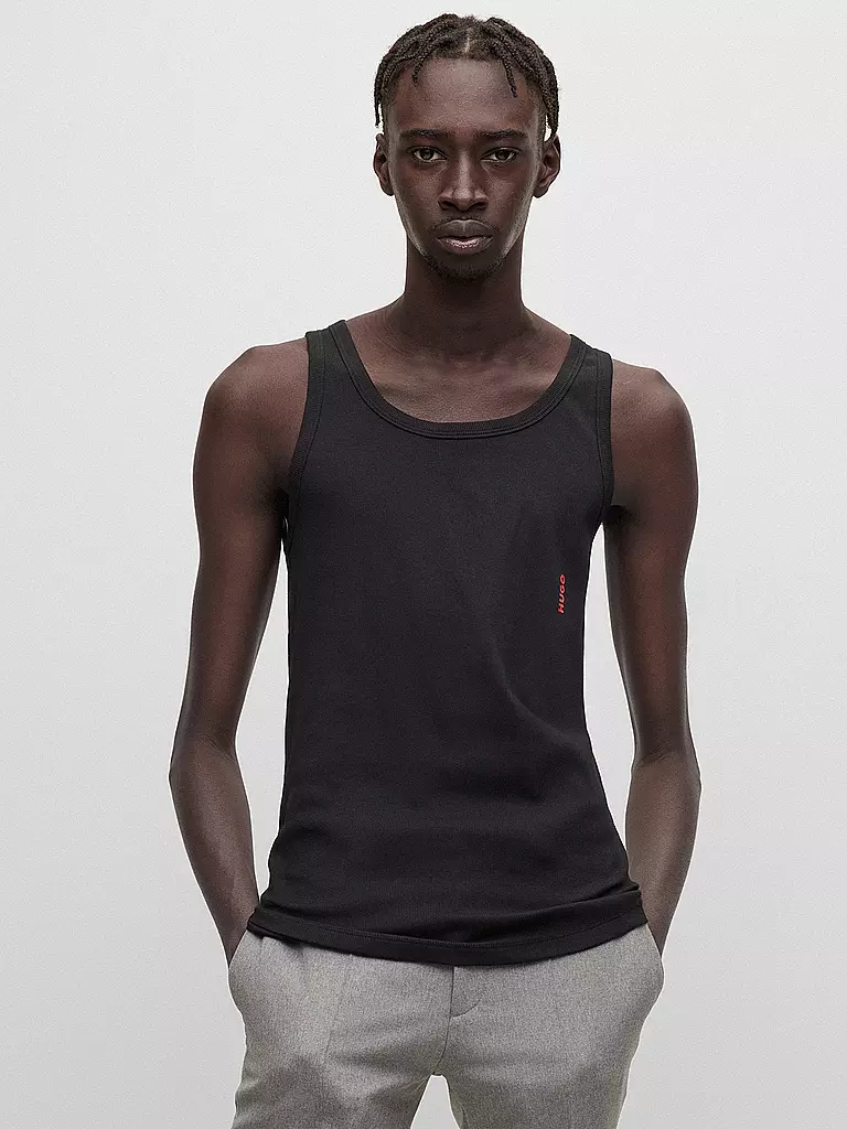 HUGO | Shirt 2er Pkg. | schwarz