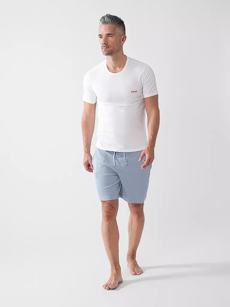 HUGO | Shirt 3er Pkg. open miscellaneous | blau
