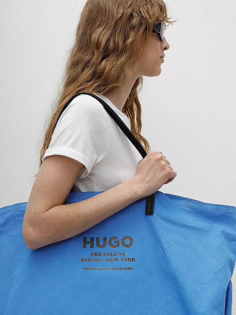 HUGO | Shopper Gwen | blau