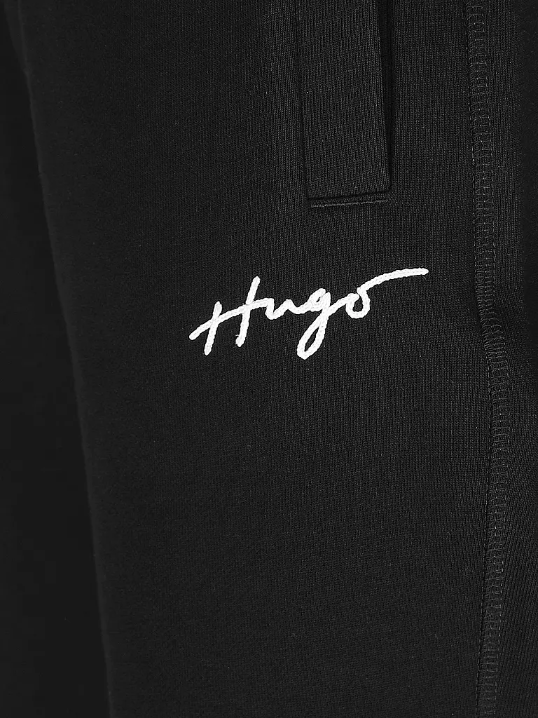 HUGO | Shorts DAMPINAS | schwarz