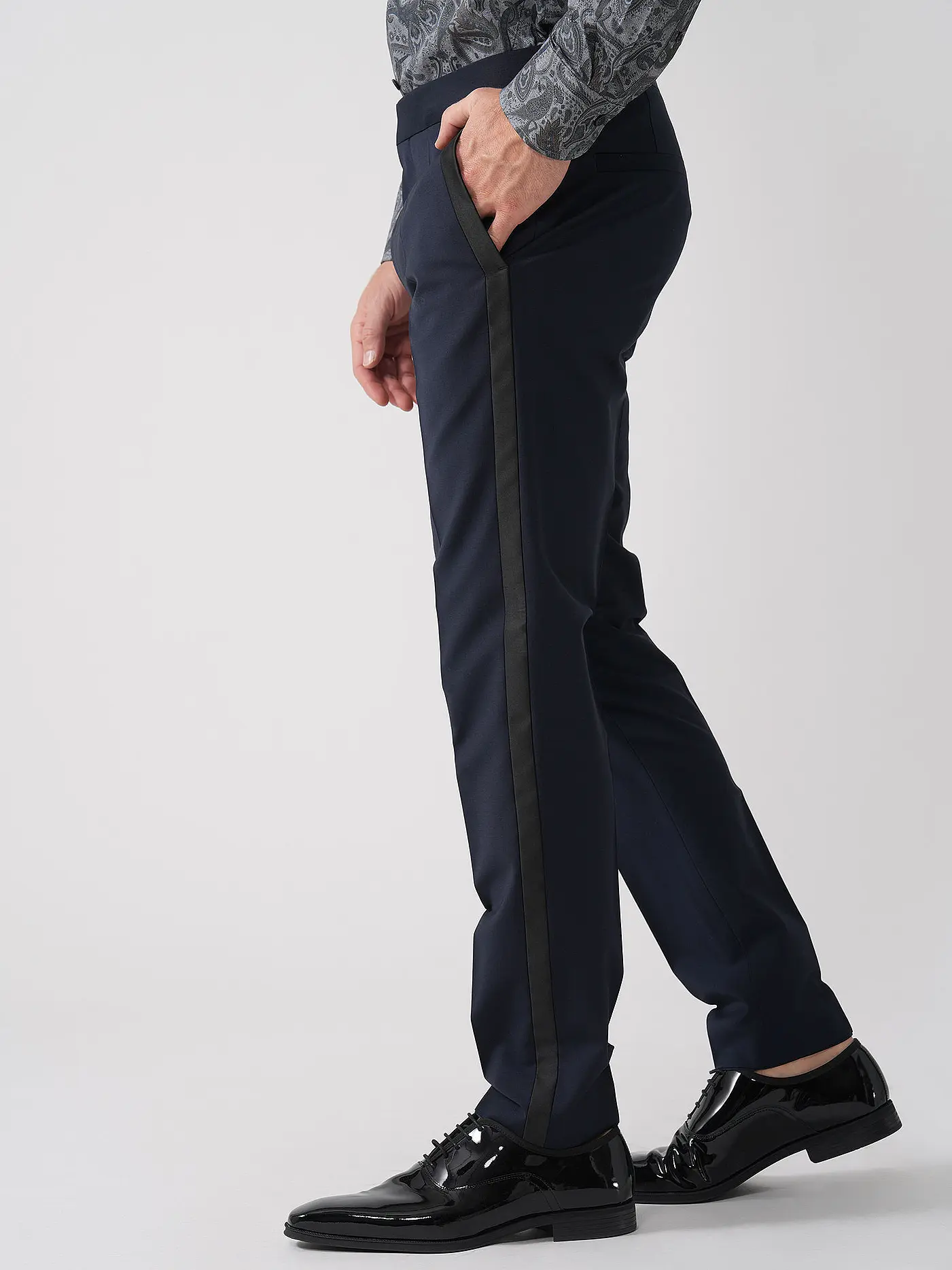 HUGO | Smoking Anzughose Slim Fit HESTEN224E1X | blau