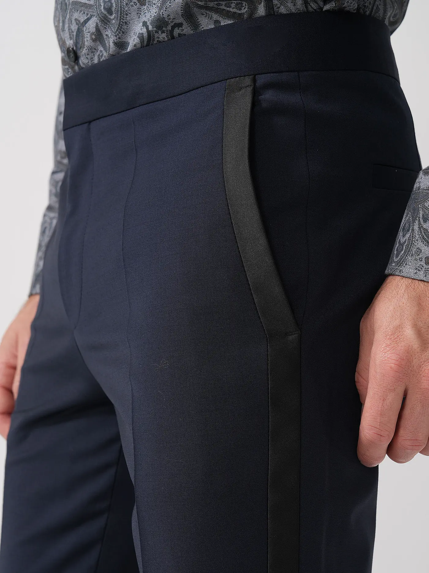 HUGO | Smoking Anzughose Slim Fit HESTEN224E1X | blau