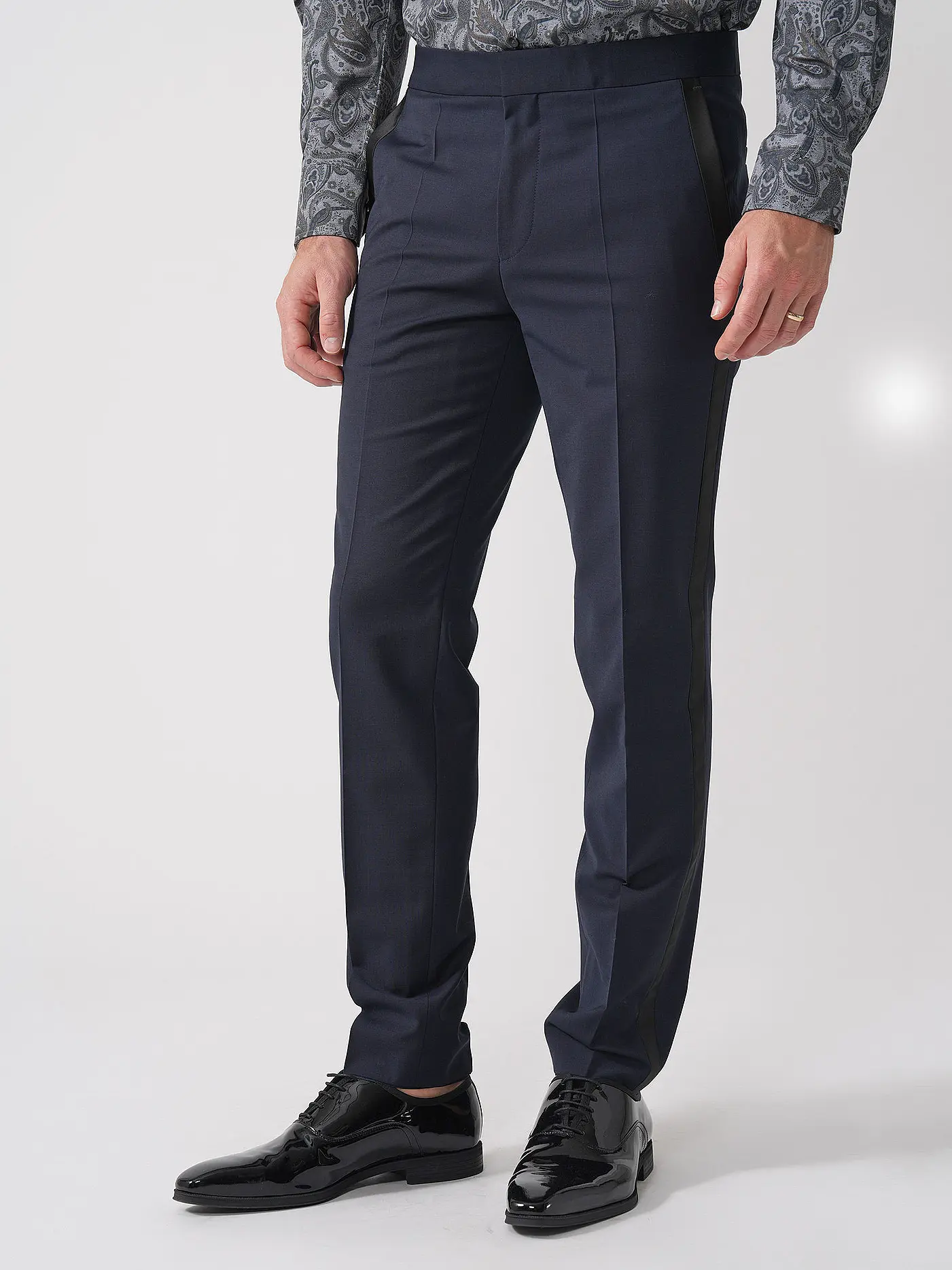 HUGO | Smoking Anzughose Slim Fit HESTEN224E1X | blau
