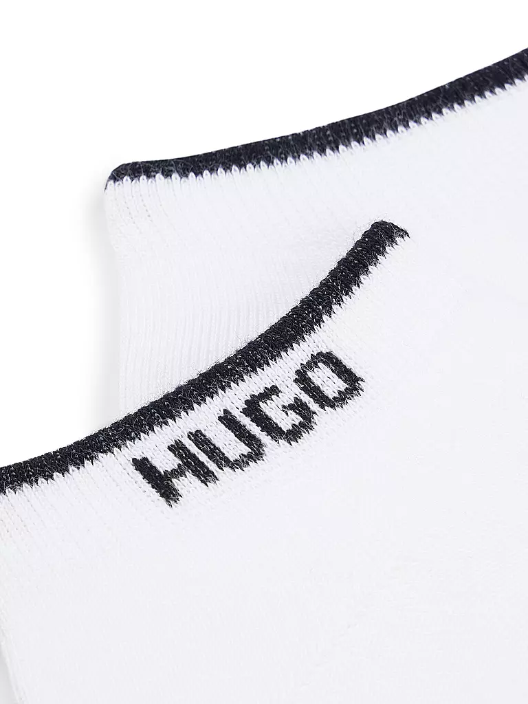 HUGO | Socken 2er Pkg white | schwarz