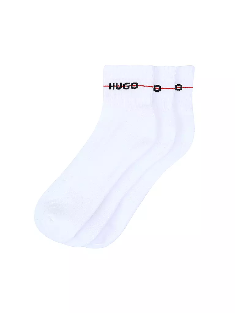 HUGO | Socken 3er Pkg white | weiß