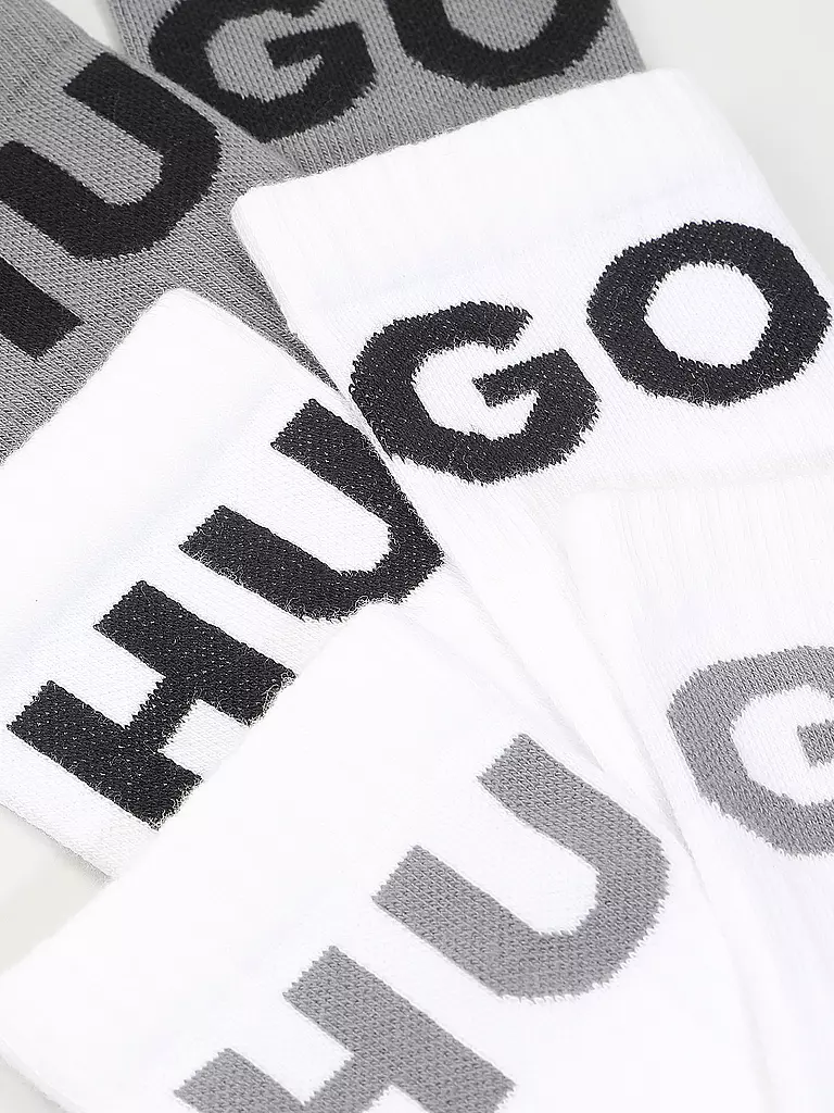 HUGO | Socken 3er Pkg. open miscellaneous | grau