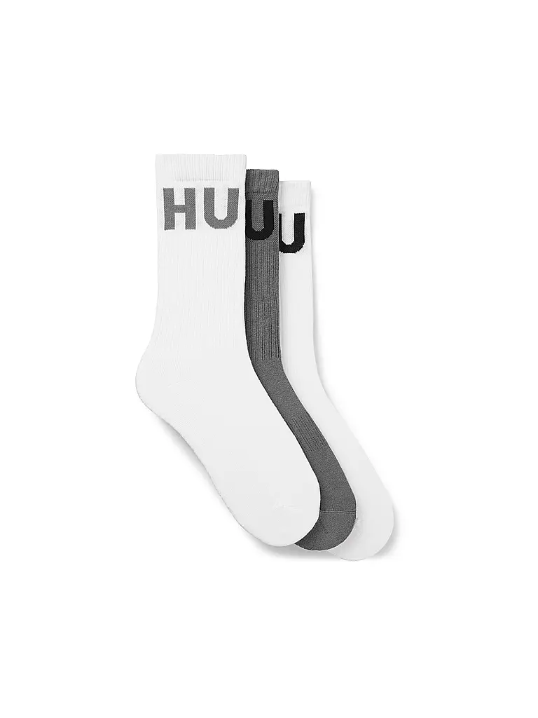 HUGO | Socken 3er Pkg. open miscellaneous | grau