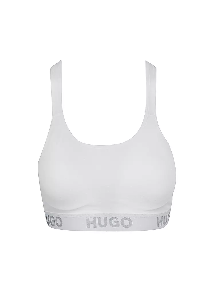 HUGO | Sport Bustier | weiss