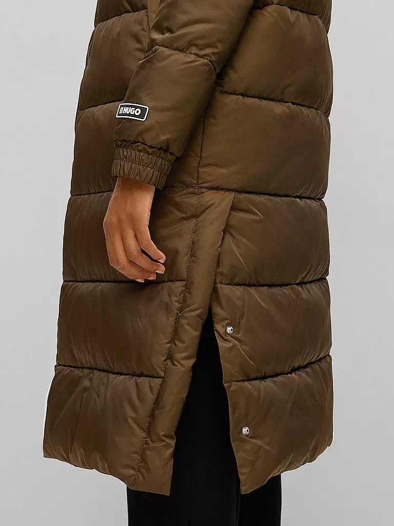 HUGO | Steppmantel Favina | olive