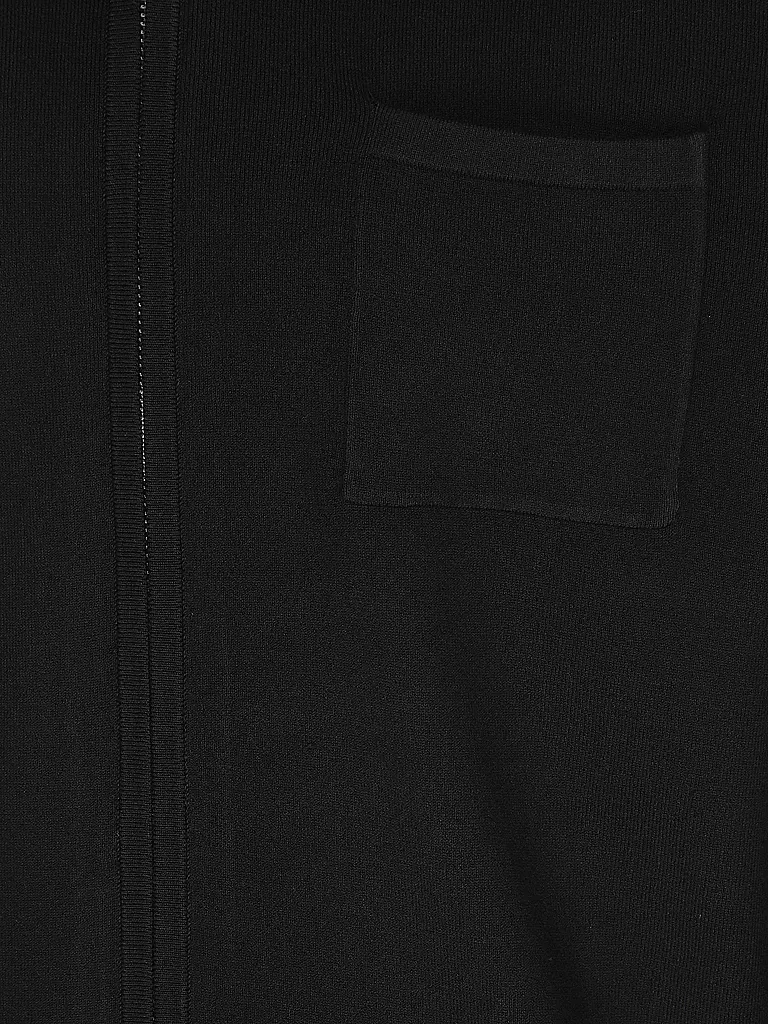 HUGO | Strickjacke SAN JEAN | schwarz