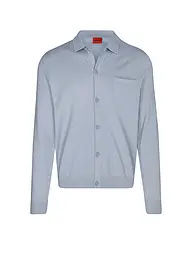HUGO | Strickjacke SAN JORDAN-CV | Hellblau