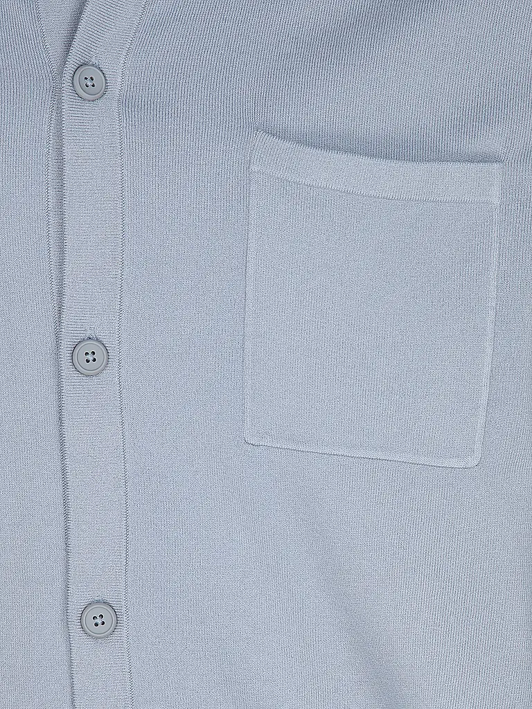 HUGO | Strickjacke SAN JORDAN-CV | Hellblau