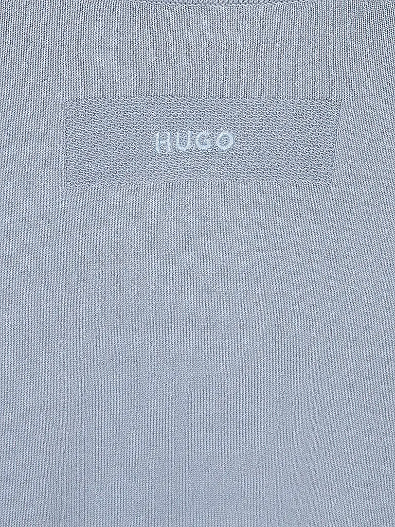 HUGO | Strickjacke SAN JORDAN-CV | Hellblau