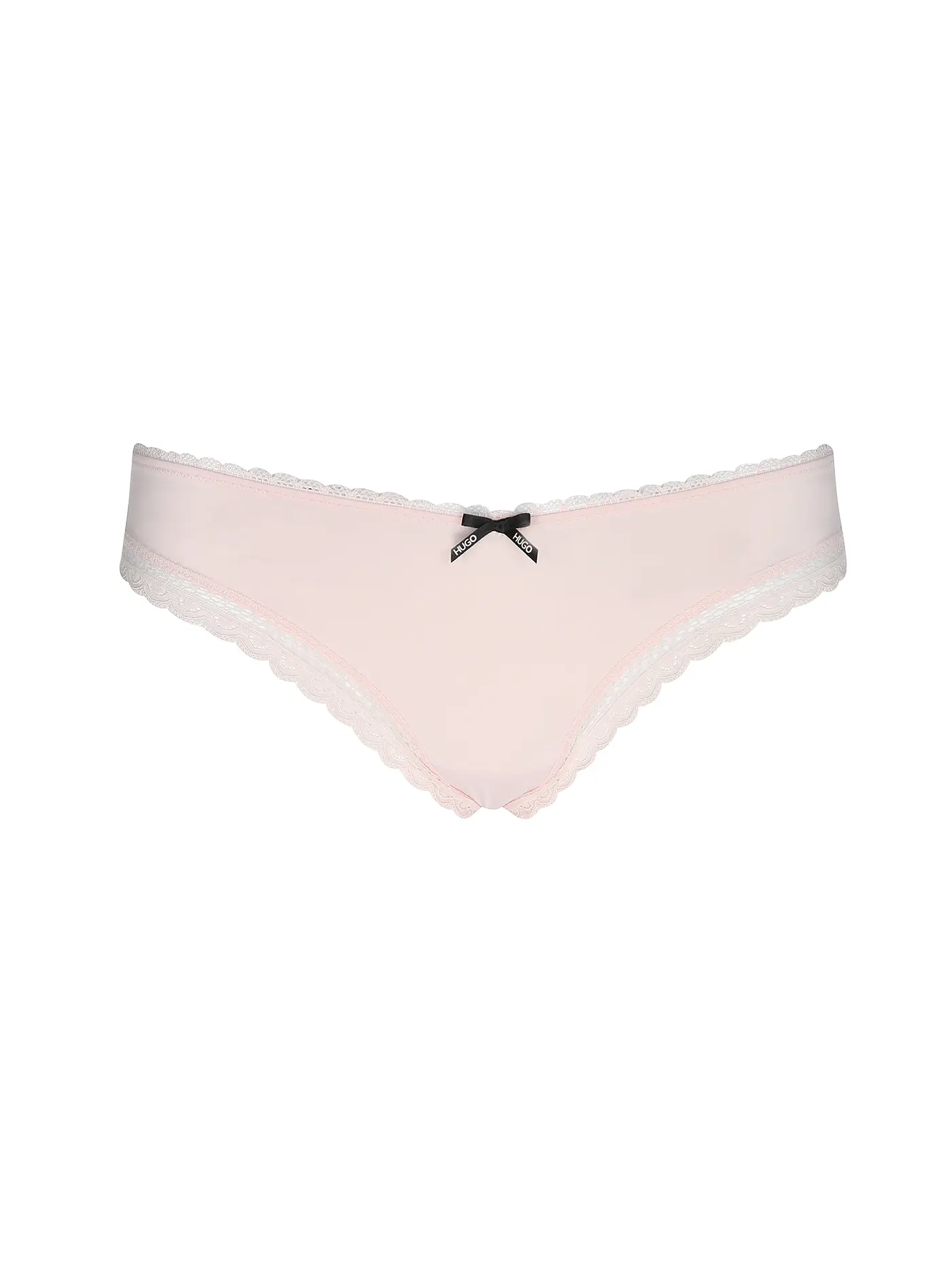 HUGO | String open white  | rosa
