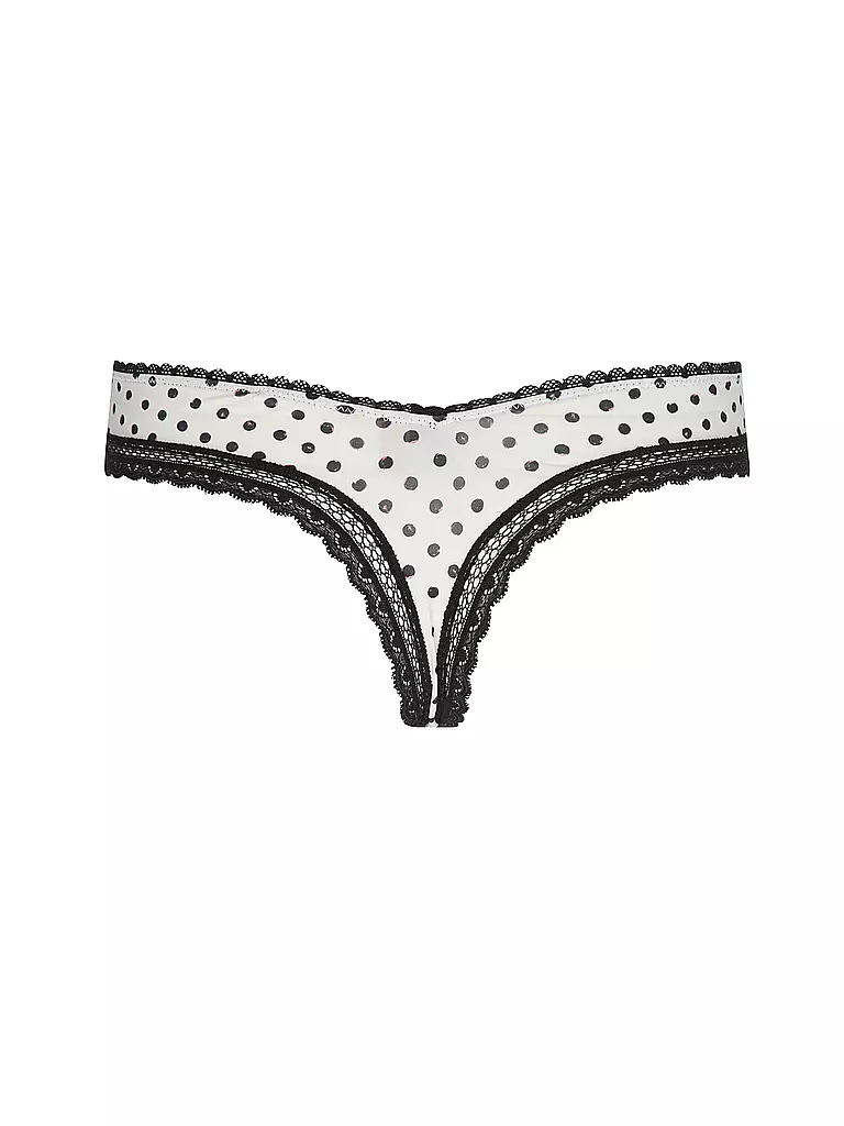 HUGO | String open white  | creme