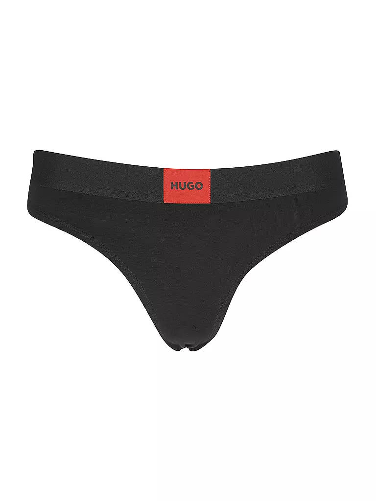 HUGO | String Red Label | schwarz