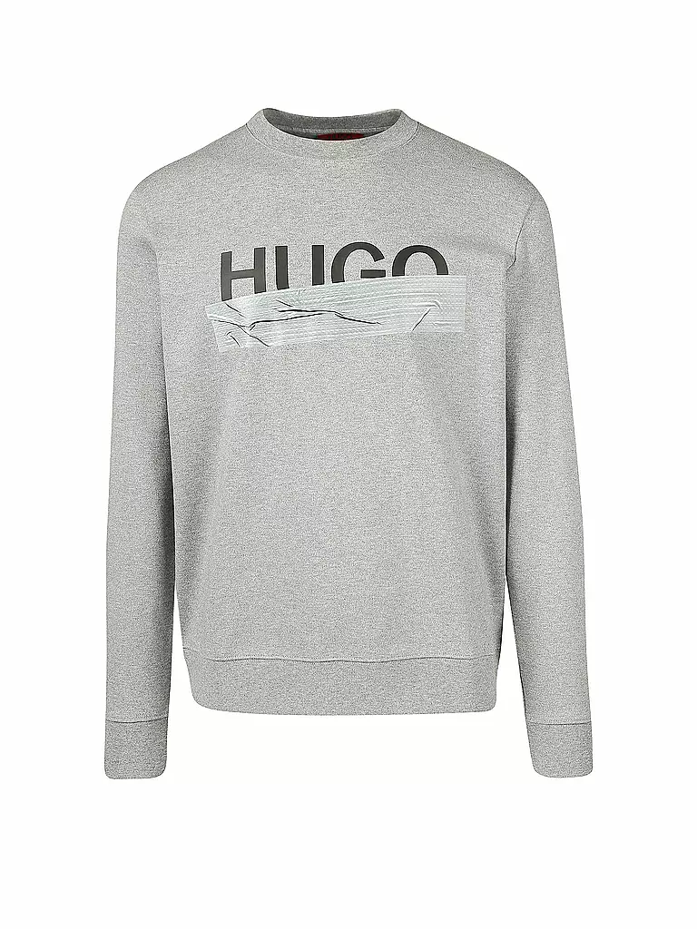 HUGO | Sweater " Dicago " | grau