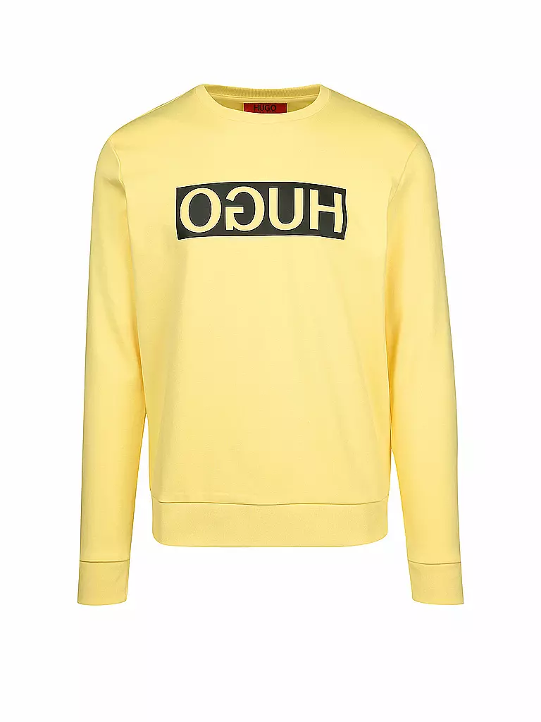 HUGO | Sweater "Dicago" | gelb