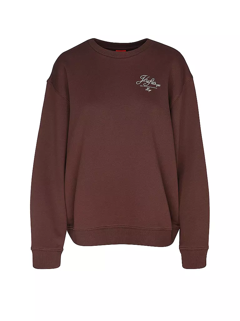 HUGO | Sweater CLASSIC CREW_5 | braun