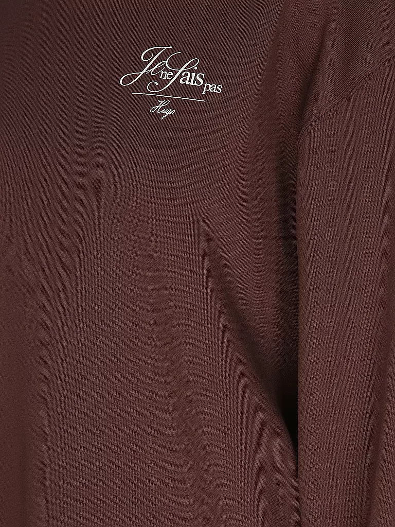 HUGO | Sweater CLASSIC CREW_5 | braun
