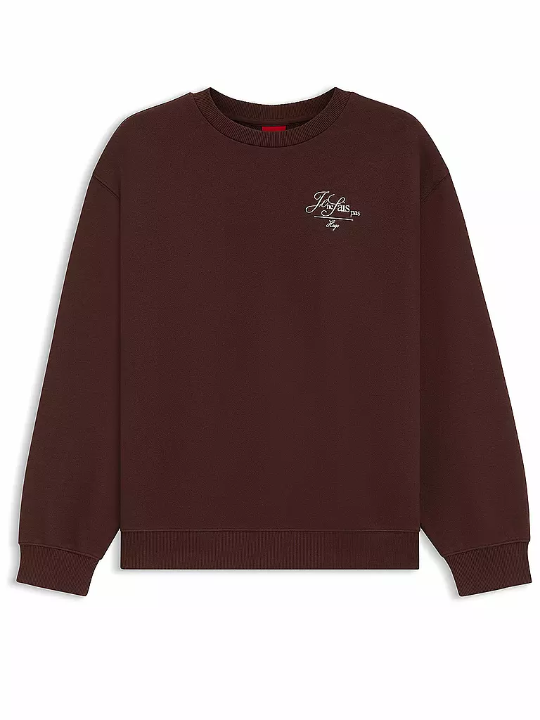 HUGO | Sweater CLASSIC CREW_5 | braun