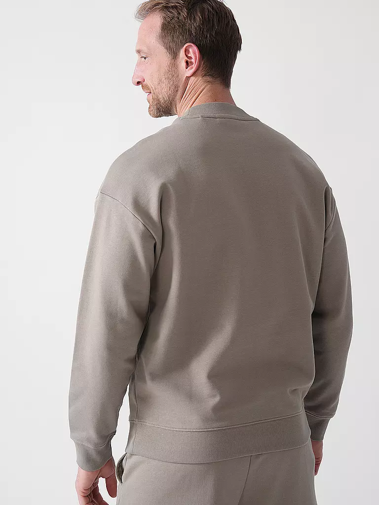 HUGO | Sweater DAPOCREW | braun