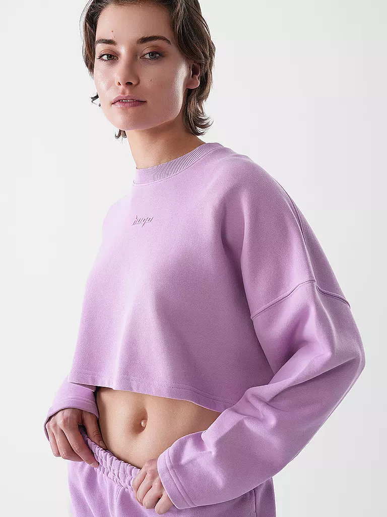 HUGO | Sweater DERISSA | lila