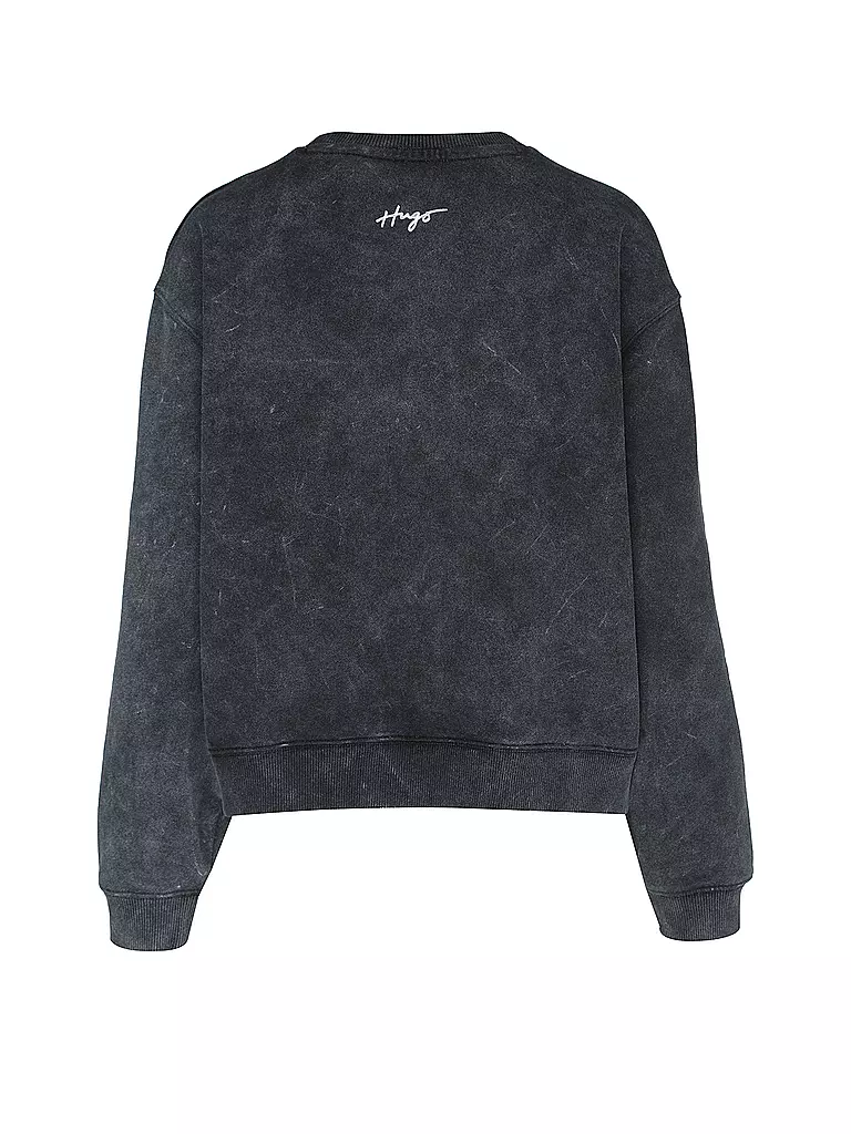 HUGO | Sweater DEROXINA | schwarz