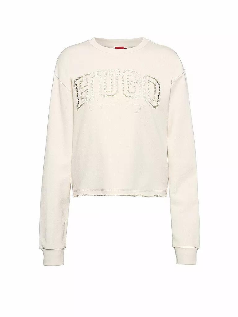 HUGO | Sweater NEMOLA  | creme