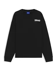 HUGO | Sweater NYROCREW | schwarz