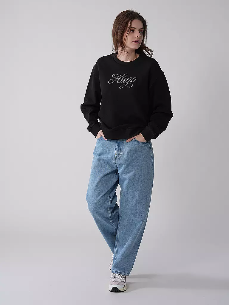 HUGO | Sweater | schwarz