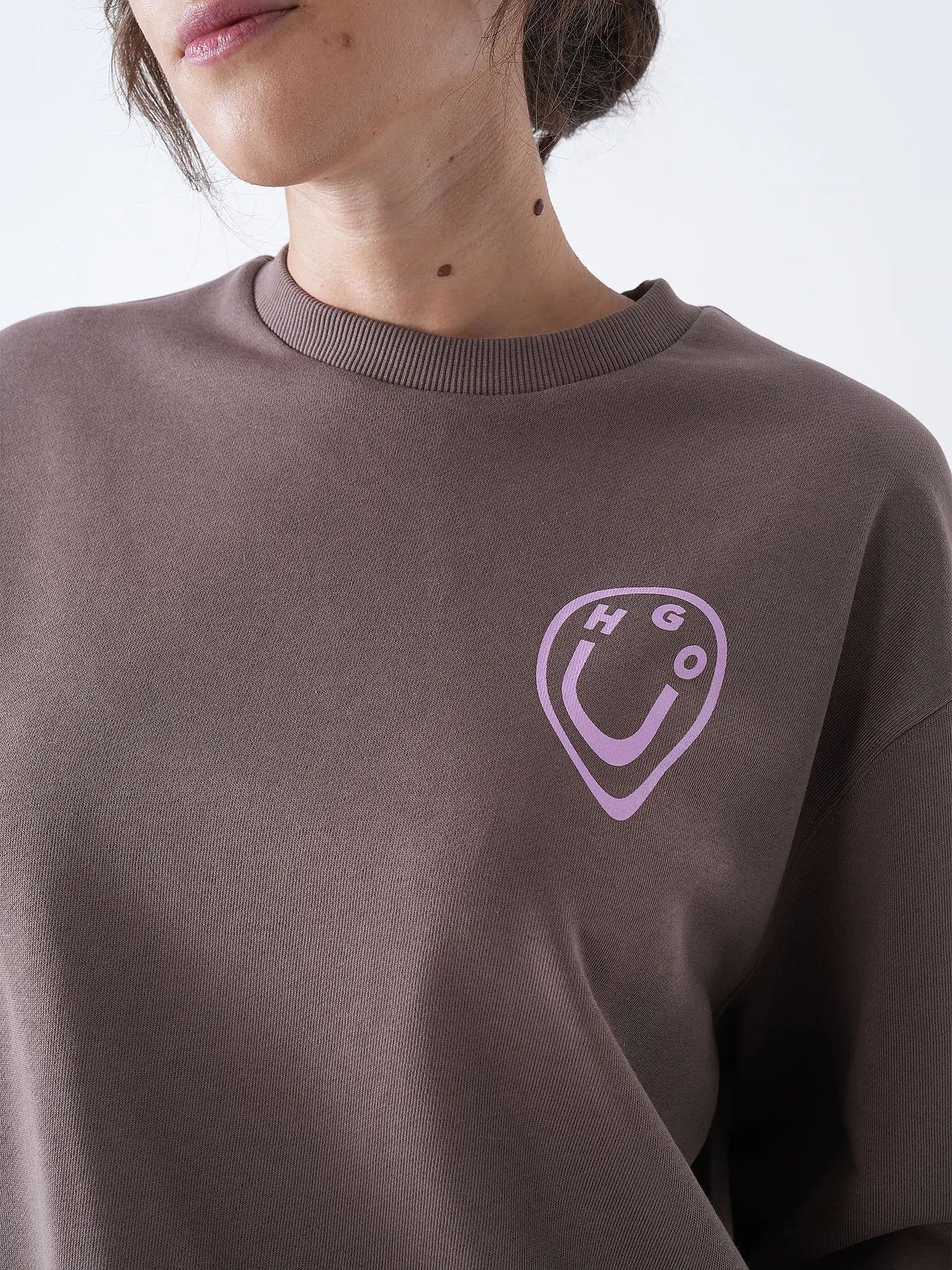 HUGO | Sweater | braun